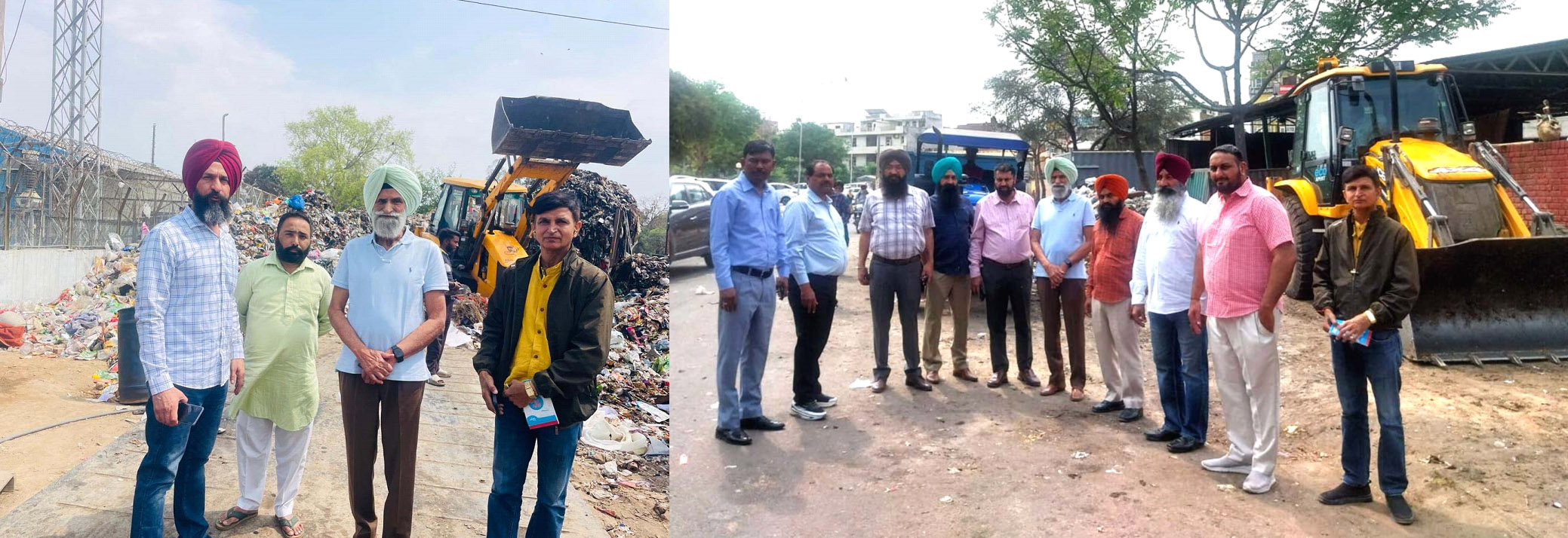Senior Deputy Mayor Amrik Singh Somal Visits Various RMC Points
